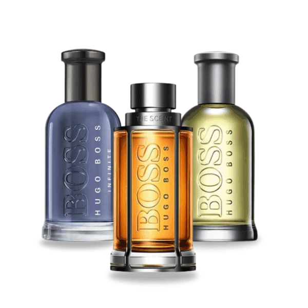Bundle of 3 Fragrances BOSS BOTTLED, BOSS THE SCENT y BOSS BOTTLED INFINITE 100ml